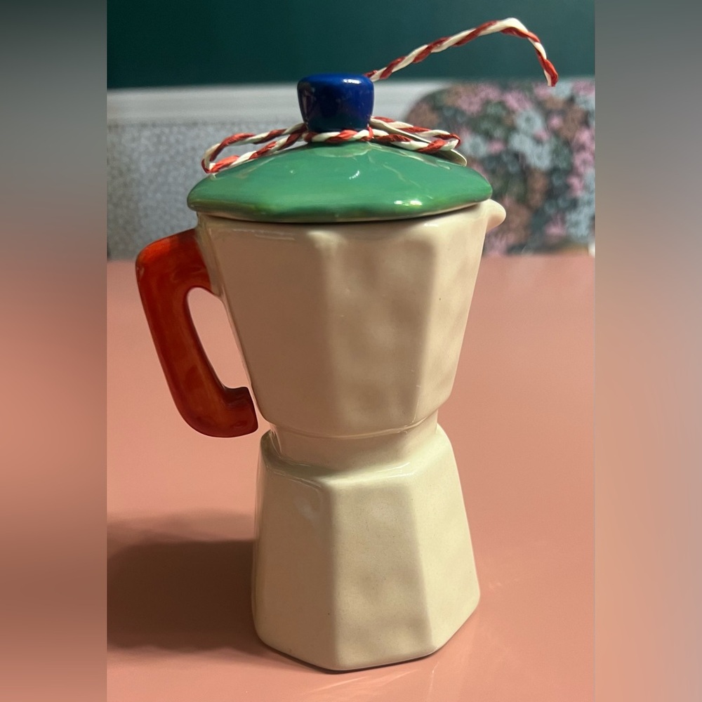 Anthropologie Candle Damson Madder Gourmand Caramel Cafe Figural Ceramic Candle - Picture 4 of 8